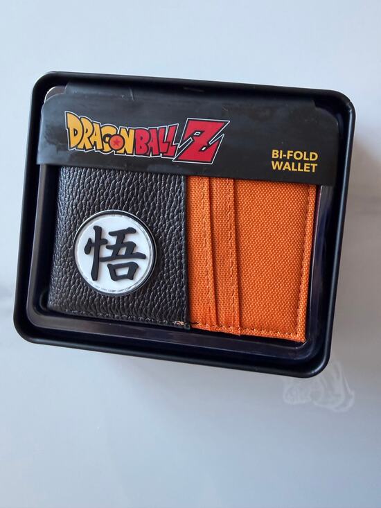 Dragon ball Z Handbags - Dragon Ball Z Goku Bi-Fold Wallet with Collector Tin Case Licensed Anime Gift